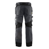 Blaklader 1555 Craftsman Trousers Grey/Black - Select Size