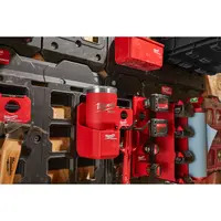 Milwaukee 4932480706 Packout Cup Holder & 4932493472 Packout Mug 532ml Sip Lid Black