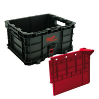 Milwaukee Packout 3 x Crate & 3 x Divider Set - 4932471724/4932480624