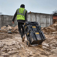 DeWALT DWST83526-1 TOUGHSYSTEM 2.0 Rolling Stackable Tool Box Tower