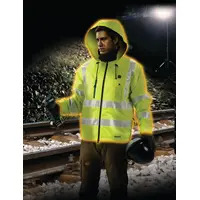Makita DCJ206Z LXT Heated Hi-Vis Jacket