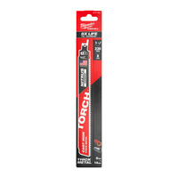 Milwaukee 48475262 Metal Sawzall Blade TCT Torch Nitrus 230mm x 8TPI 