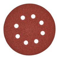 Milwaukee 125mm 8 Hole Sanding Sheets for Random Orbital Sanders (Select Grit and Pack Size)
