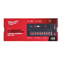 Milwaukee 4932479824 1/4" Ratchet & Socket Set Foam Insert