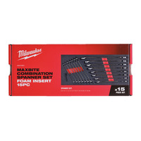 Milwaukee 4932479827 Max Bite Combination Spanner Set Foam Insert