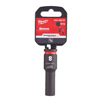Milwaukee 4932480282 8mm 3/8" Impact Socket Deep