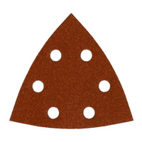 Milwaukee Delta Sanding Sheet 93x93mm Hook and Loop - Pack of 10 - Select Grit 