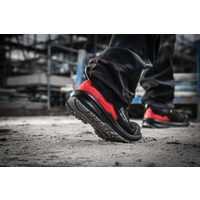 Milwaukee Flextred S3S Safety Trainers Low Cut Black 