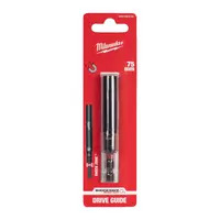 Milwaukee 4932500395 Shockwave Drive Guide Impact Duty 75mm Magnetic Bit Holder Gen 4