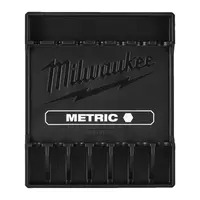 Milwaukee 4932500436 3/8"Drive Metric Hex Long Ball End Bit Socket - 7 Piece