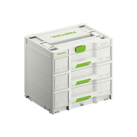 Festool 577769 Sortainer SYS3-SORT/3 M 337 Systainer with Drawers