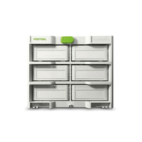 Festool 577816 Systainer Rack SYS3-RK/6 M 337-Set  