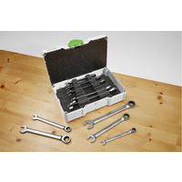 Festool 578117 SYS3 S 76-RRS-Set Ring Ratchet Spanner Set 