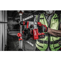 Milwaukee M18BLHX-0X 18v Brushless 4 Mode 26mm SDS-Plus Hammer with Fixtec Chuck Naked in Case