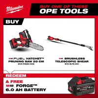 Milwaukee M18BLTS-551 18v Brushless Telescoping Shear Kit - 1 x 5.5ah High Output Battery and Charger  (CLAIM FREE 6.0AH FORGE BATTERY VIA MILWAUKEE REDEMPTION)