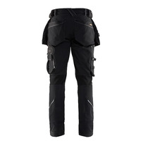 Blaklader 1998 Craftsman Trousers 4-Way Stretch X1900 Black - Select Size