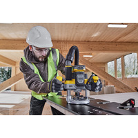 Dewalt DCW620H2 18v XR Brushless 1/2" Plunge Router Kit - 2 x 5.0ah Powerstack Batteries