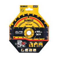 DeWalt DT10624 Extreme Cordless Circular Saw Blade (165mm x 20mm x 24T) (Single OR Twin Pack)