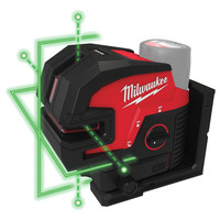 Milwaukee M12CLL4P-0 12v Cross Line Laser with 4 Points Naked 