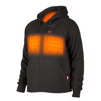  Milwaukee M12HHBL4 Black Heated Hoodie (Select Size)