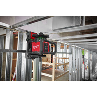 Milwaukee M18RLOHVG300-501C 18v One-Key 300m Green Horizontal Vertical Rotary Laser Kit