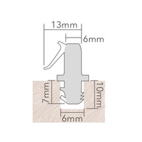 SCHWB Schlegel Plastic Weatherbar