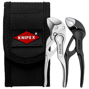 Knipex 002072V04 2pc XS Mini Pliers Set in Belt Pouch 