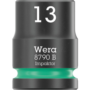 Wera 8790 B Impaktor Socket with 3/8" Drive - Select Size 