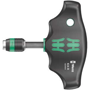 Wera 416 R T-handle bitholding screwdriver Rapidaptor, 1/4" x 45 mm