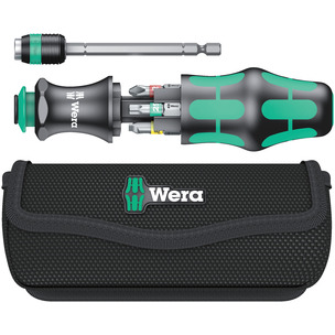 Wera Kraftform Kompakt 20 Tool Finder 1 with Pouch, 7pc