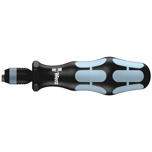 Wera 3816 R Bitholding Screwdriver with Rapidaptor Quick-Release Chuck, Stainless, 1/4" x 119 mm