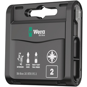 Wera Bit-Box 20 BTH PZ, PZ 2 x 25 mm, 20pc