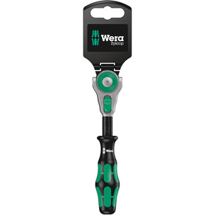 Wera 8000 A SB Zyklop Speed Ratchet with 1/4" drive, 1/4" x 152 mm 