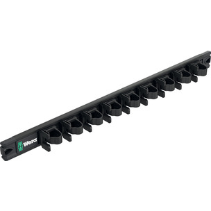 Wera 9611 Magnetic Rail for up to 9 Kraftform Screwdrivers, empty