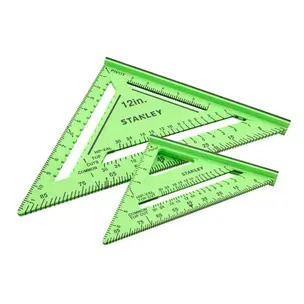 Stanley XMS26SQUARES 175mm & 300mm (7in & 12in) Hi-Vis Square Twin Pack
