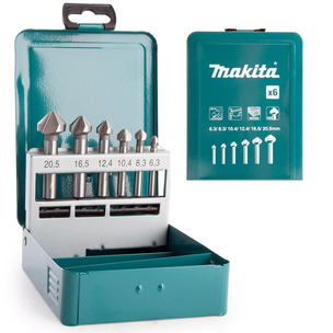 Makita D-42204 6 Piece Countersink Set