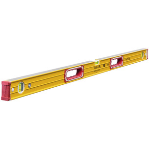 Stabila 196-2 3 Vial Spirit Level with Hand Grips  - 48" / 120CM