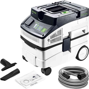 Festool CT 15 E 15L Wet & Dry Dust Extractor / Vacuum Cleaner (240v) 577412