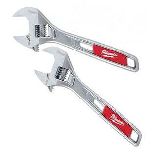 Milwaukee 48227400 150/250mm Adjustable Wrench - TWIN PACK
