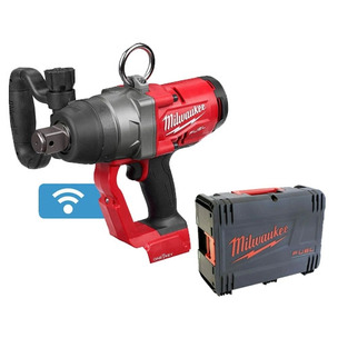 Milwaukee M18ONEFHIFW1-0 18V One Key Fuel 1" Impact Wrench (Body Only) & Case