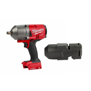 Milwaukee M18ONEFHIWF12-0 18V One Key Fuel High-Torque 1/2" Impact Wrench with 49162767 Sleeve (Body Only)