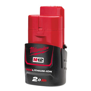 Milwaukee M12B2 12v 2ah Battery - ONE DAY ONLY - MAX ONE PER CUSTOMER