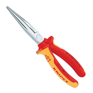 Knipex 2616200 200mm Snipe Nose Side Cutting Pliers (Stork Beak Pliers) VDE