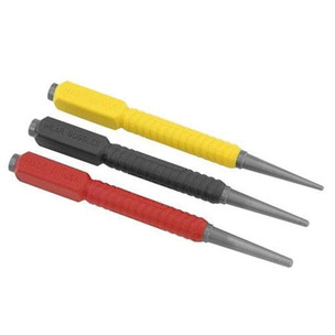 Stanley 058930 Dynagrip Nail Punch Set - Pack of 3