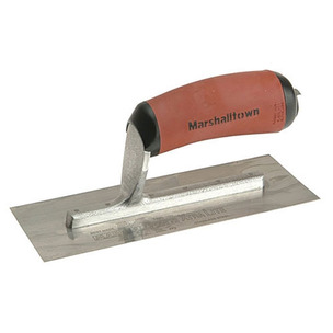 Marshalltown M11SSD Stainless Steel Midget Trowel DuraSoft Handle 8 x 3in