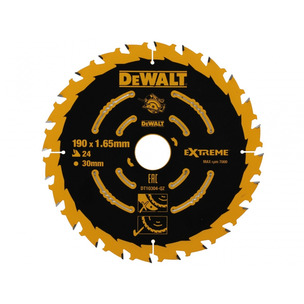 DeWalt DT10304 Extreme Framing Saw Blade (190 x 1.65 x 30mm)