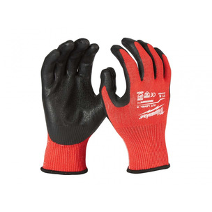 MILWAUKEE DIPPED 3 MEDIUM/8 CUT LEVEL 3  1PC GLOVES