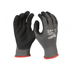 MILWAUKEE DIPPED 5 MEDIUM/8 CUT LEVEL 5  1PC GLOVES