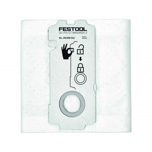 Festool 204308 SC-FIS-CTMINI/MIDI-2/5 SC-FIS-CT MINI/MIDI-2/5 SELFCLEAN Filter Bag 5pk