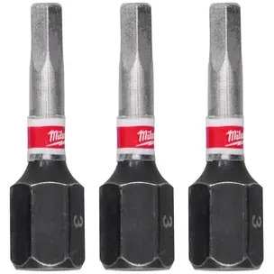 Milwaukee Shockwave Impact Duty Hex Screwdriver Bits (Select Size)